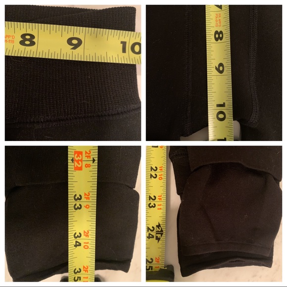 🆕JUST IN Fur Lined BLACK Leggings-Small - Picture 8 of 8